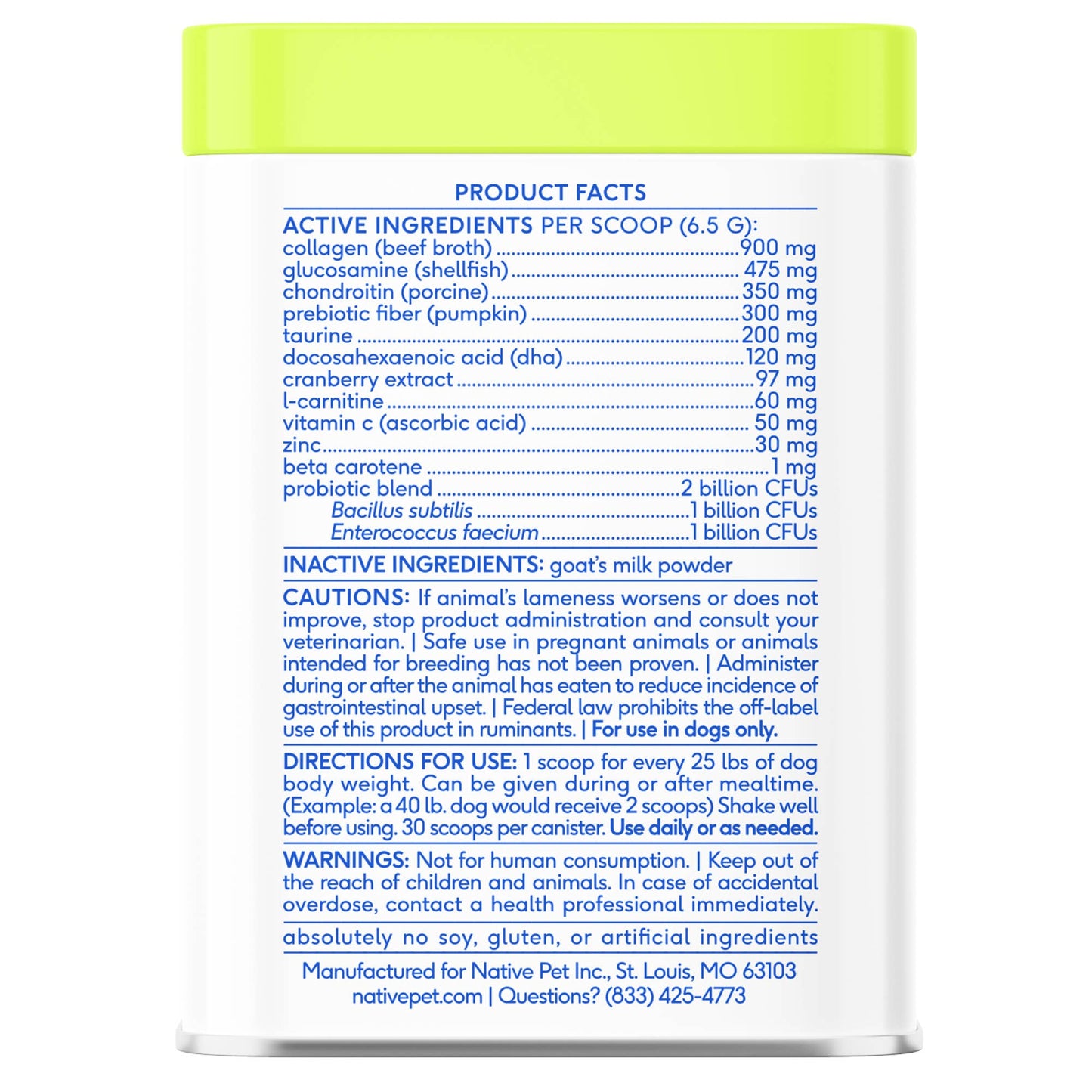 The Daily Powder Supplement, 11-in-1 Multivitamins for Dogs: 7oz