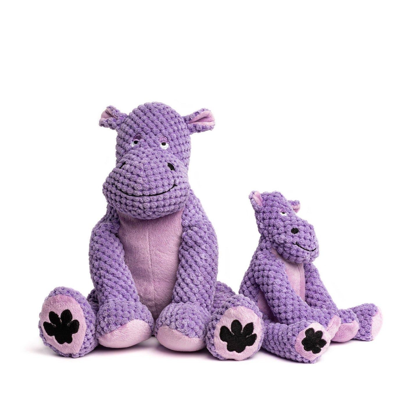 Floppy Hippo Plush Dog Toy: Large
