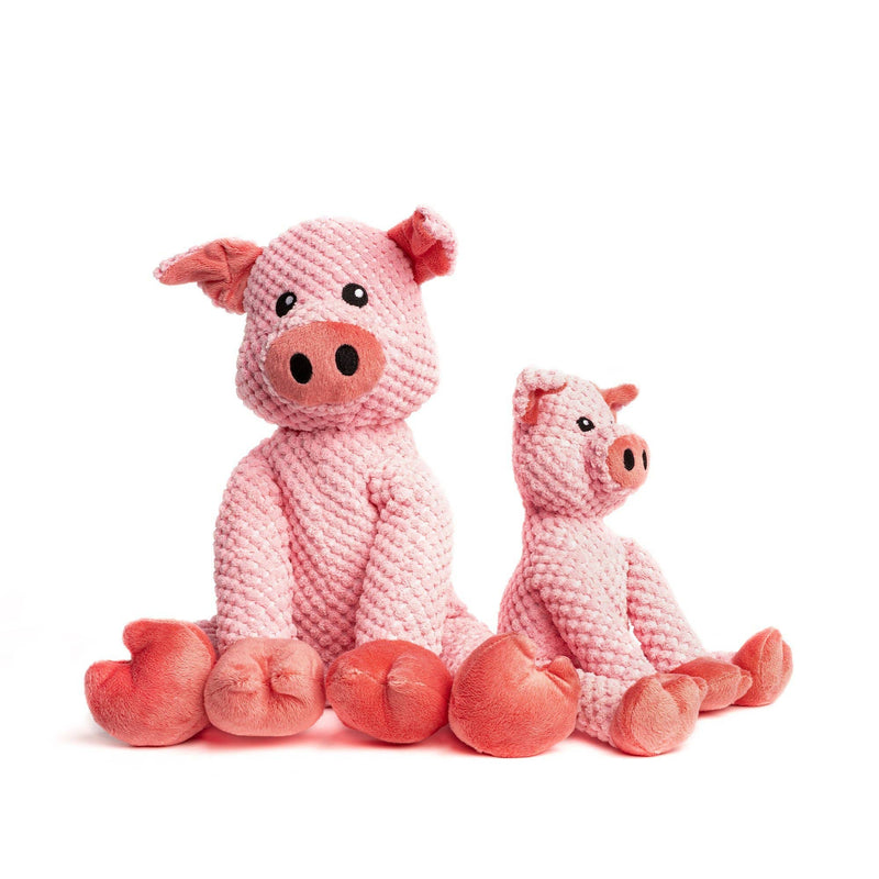 Floppy Pig Plush Dog Toy: Large