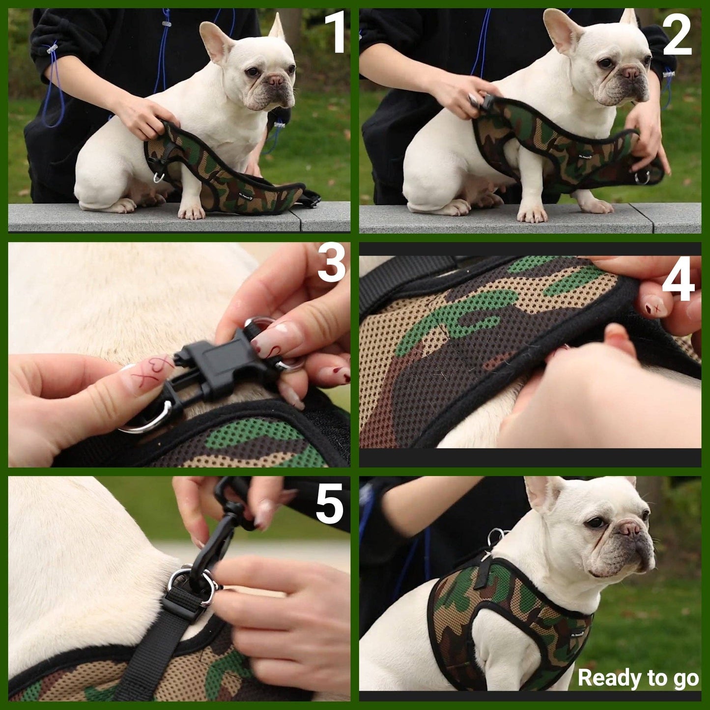 Dog/Cat Soft Mesh Step In Harness