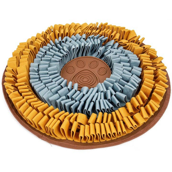 Cookie Snuffle Mat - Blue Orange