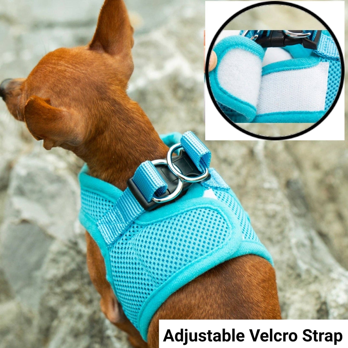 Dog/Cat Soft Mesh Step In Harness