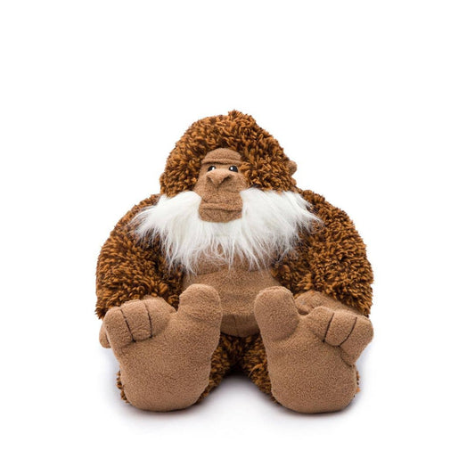 Fluffy Bigfoot Plush Dog Toy: Small