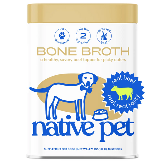 Beef Bone Broth Powder, Grain-Free Food Topper: Small