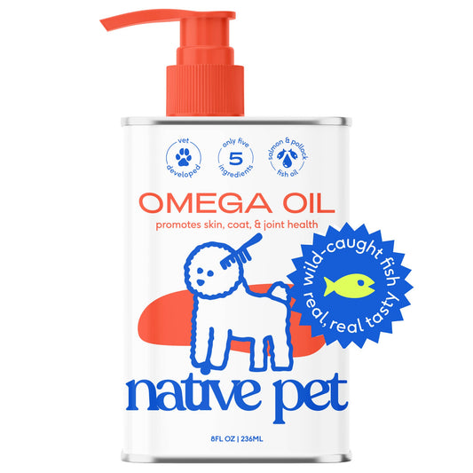 Omega-3 Fish Oil, Skin & Coat Health Supplement for Dogs: 8 oz